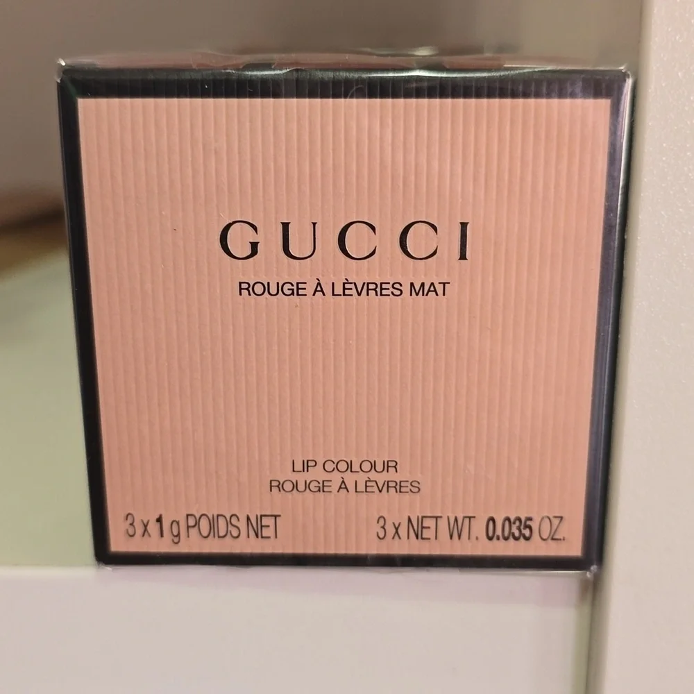Gucci 3pc Mini Lipstick Trio